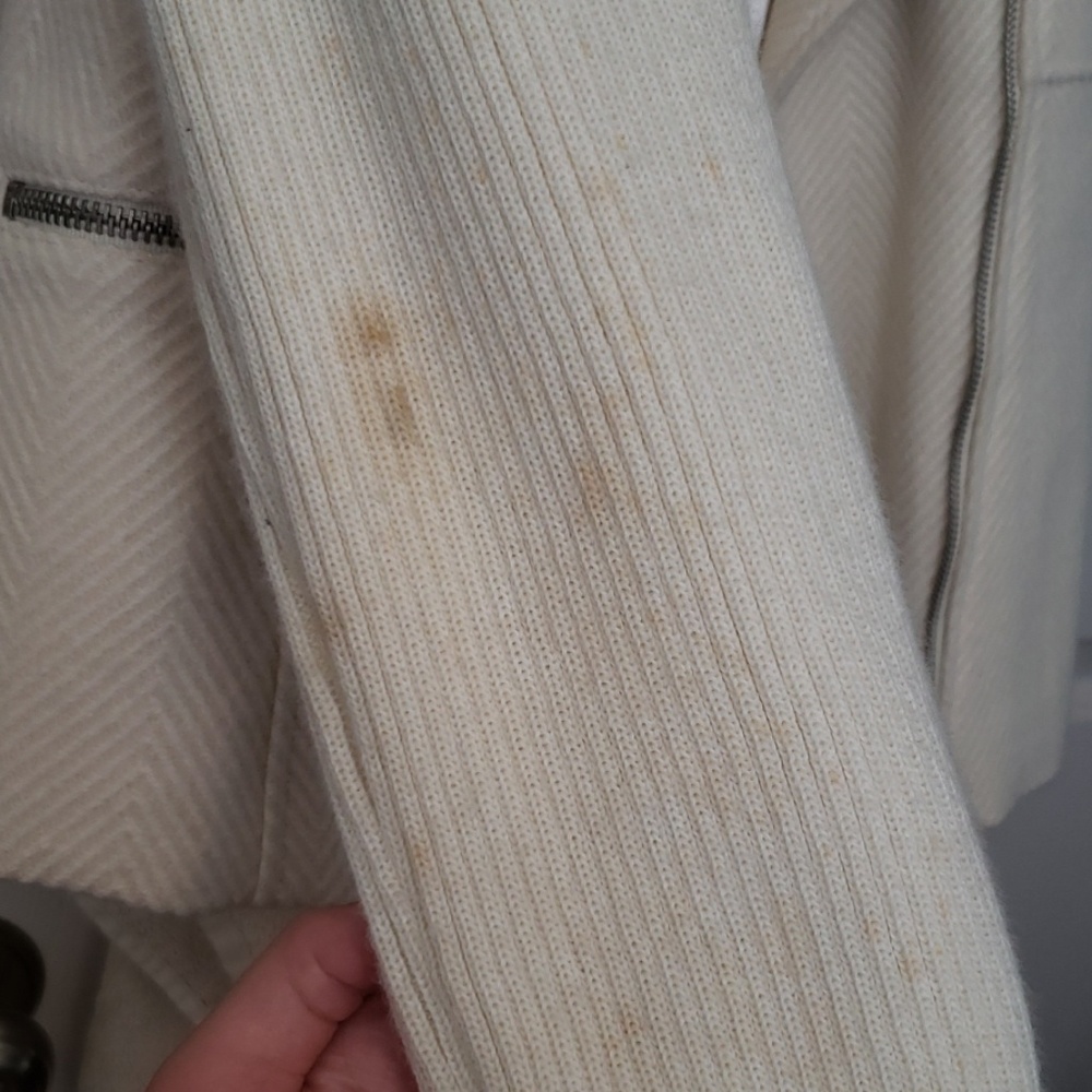 Bebe White Coat - image 6